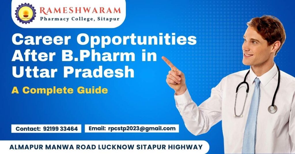 Career Opportunities After B.Pharm in Uttar Pradesh